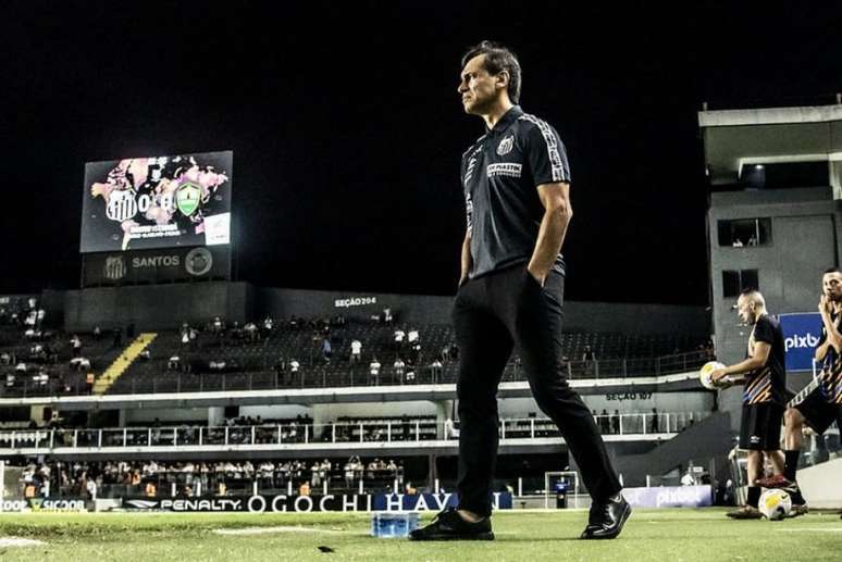 Santos tem seis vitórias em seis jogos com Fábian Bustos na Vila (FOTO: Ivan Storti/Santos FC)