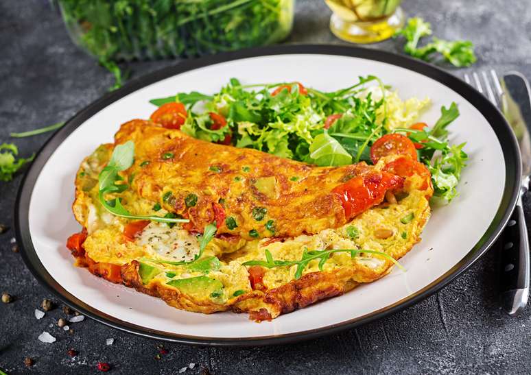 Omelete fit na Airfryer – Foto: Shutterstock