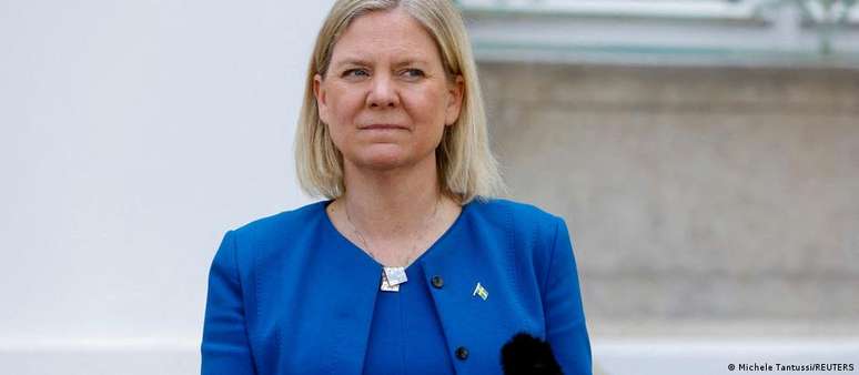 A primeira-ministra sueca, Magdalena Andersson, afirmou que adesão à Otan seria "a melhor coisa para a segurança da Suécia e do povo sueco"