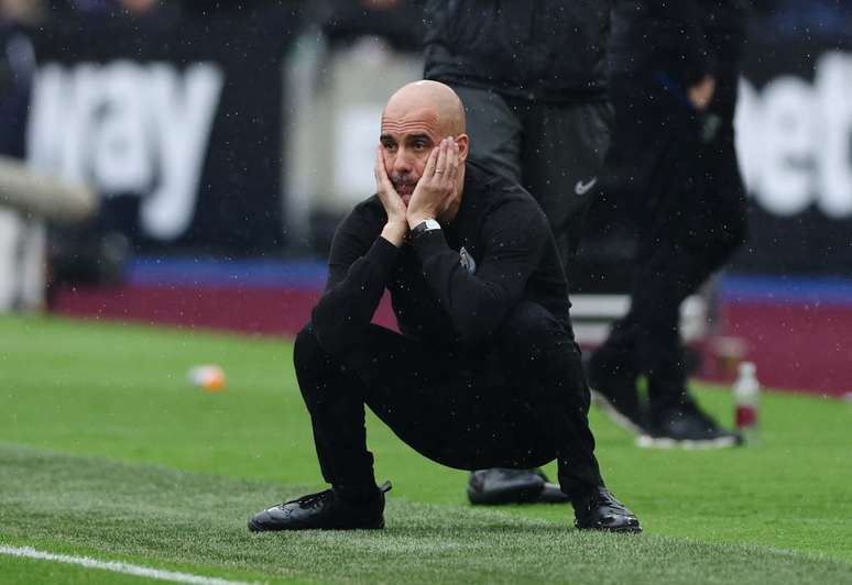 Pep Guardiola lamentou chance perdida pelo Manchester City
