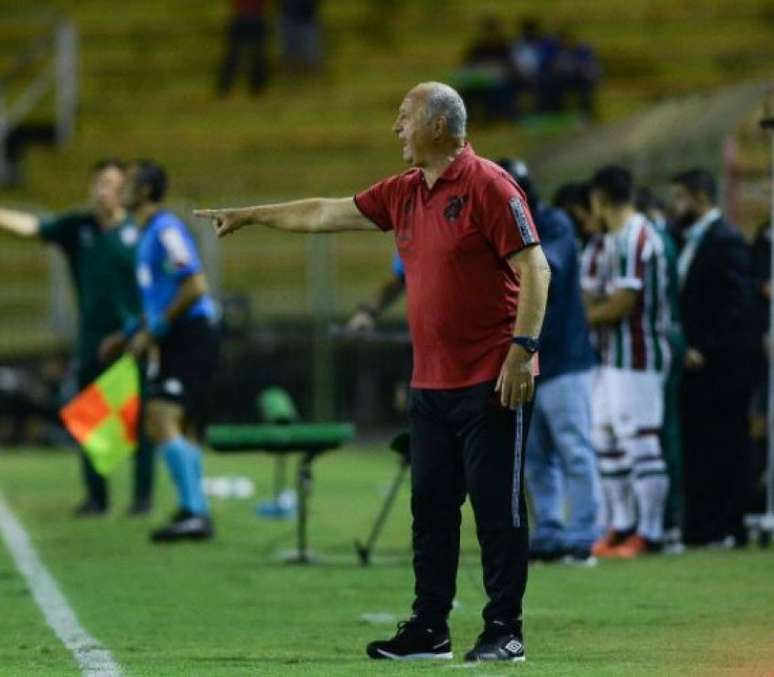 Athletico-PR foi derrotado pelo Fluminense, por 2 a 1, em Volta Redonda (Foto: Divulgação/Athletico-PR)
