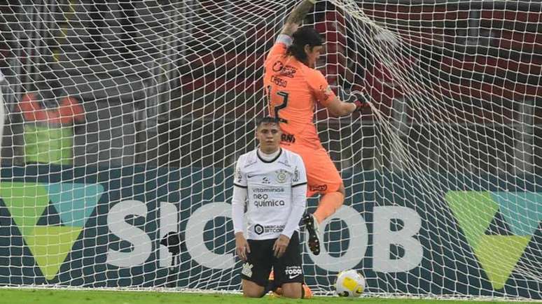 Corinthians sofre quebra sequência de jogos sem ser vazado (Foto: Ricardo Rimoli / Lancepress!)