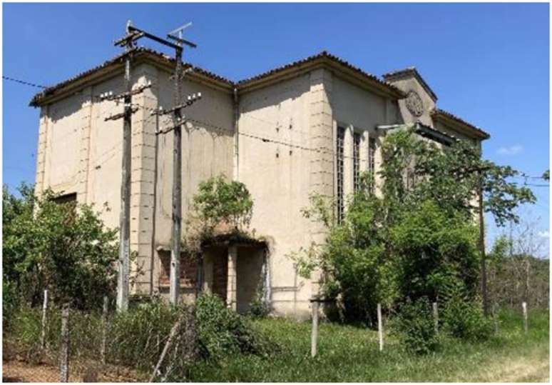 Subesta&ccedil;&atilde;o de energia el&eacute;trica em Varnhagen, marco da eletrifica&ccedil;&atilde;o das ferrovias paulistas