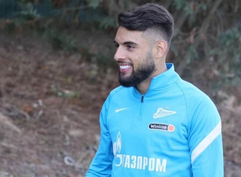 Yuri Alberto foi vendido ao Zenit no começo do ano (Foto: Divulgação/Zenit)