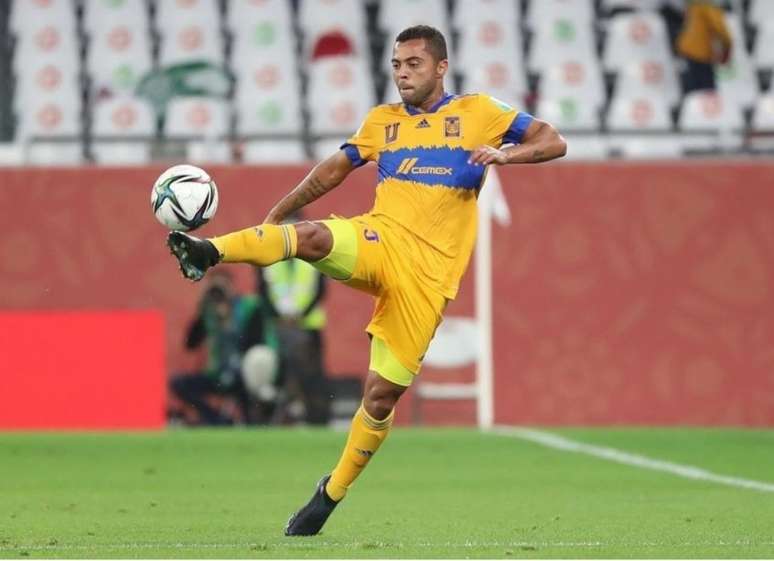 Rafael Carioca em ação pelo TIgres, do México (Foto: Divulgação)