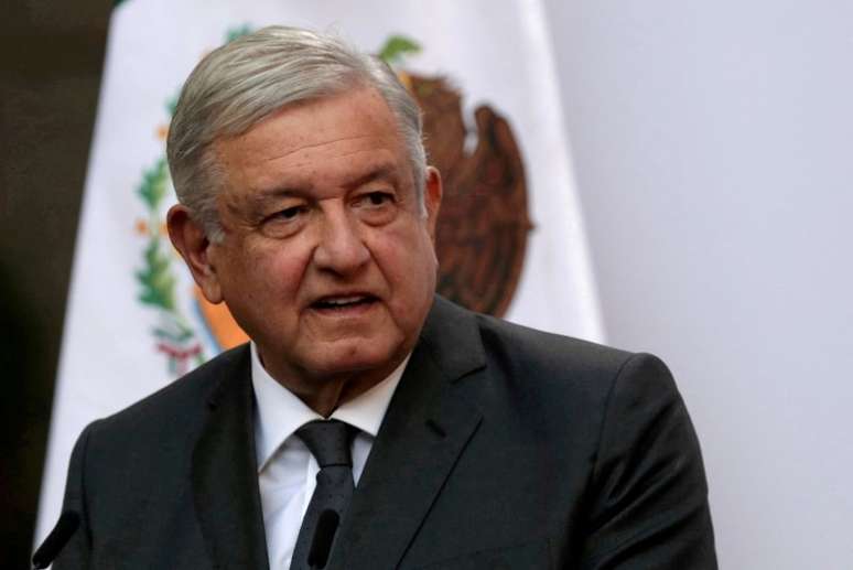 López Obrador em evento na Cidade do México
1/12/2020  REUTERS/Henry Romero