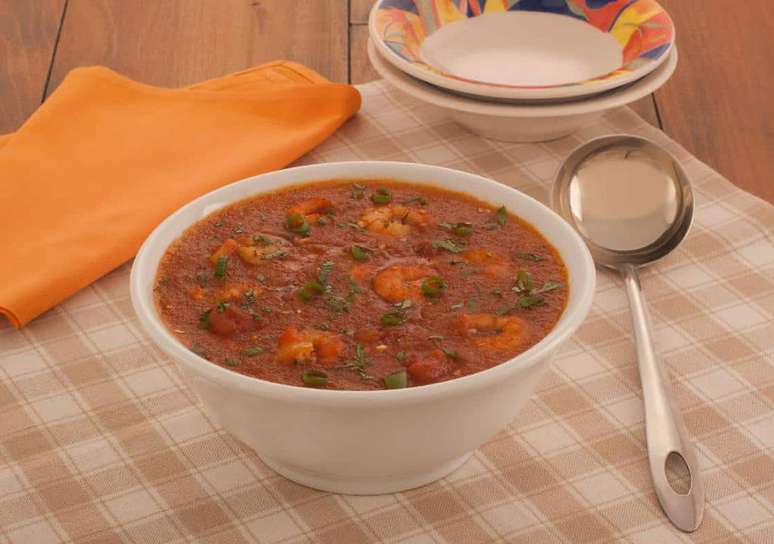 Caldo de camarão – Foto: Guia da Cozinha