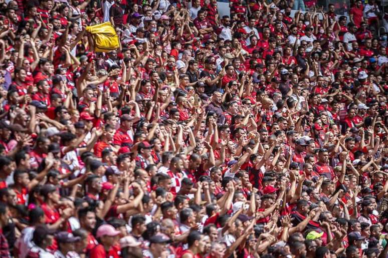 Torcidas organizadas do Flamengo poderão entrar com seus instrumento na partida desta terça-feira (Foto: Paula Reis/Flamengo)