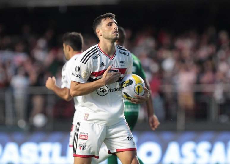 Este é o melhor início de um jogador do São Paulo na competição desde Luís Fabiano (Foto: Rubens Chiri/Saopaulofc.net)
