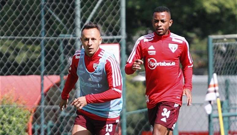 O São Paulo se reapresentou nesta terça-feira (17) e agora foca em se preparar para enfrentar o Jorge Wilstermann (Divulgação / São Paulo FC)