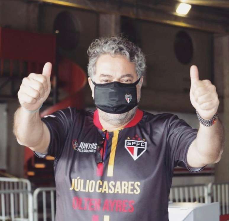 O presidente do Tricolor paulista afirmou que Marquinhos queria sair da equipe (Foto: Divulgação)