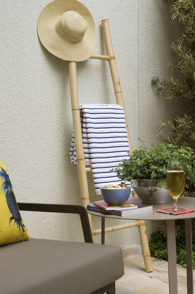 48. Quintal com decora&ccedil;&atilde;o de bambu ornamental &ndash; Foto Cristina Lembi