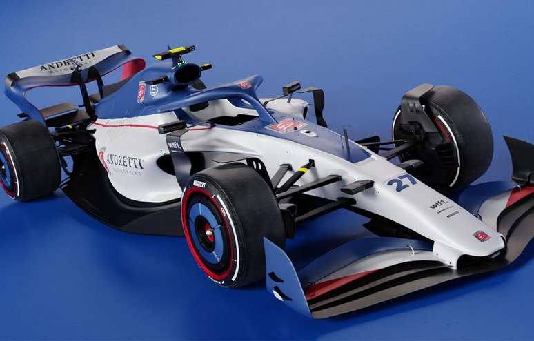 Protótipo do carro da Andretti na Fórmula 1 