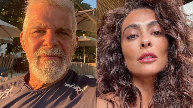 Raul Gazolla relembrou o toco que levou de Juliana Paes.