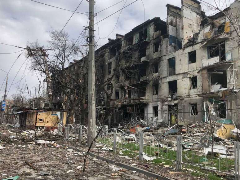 O edifício de apartamentos onde Ivan Stanislavsky morava foi destruído