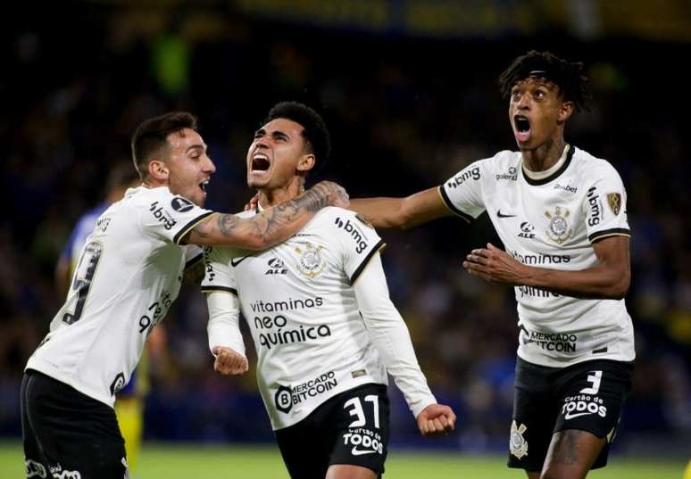 Du Queiroz marcou pela primeira pelo Timão contra o Boca (Foto: Rodrigo Coca/Agência Corinthians)