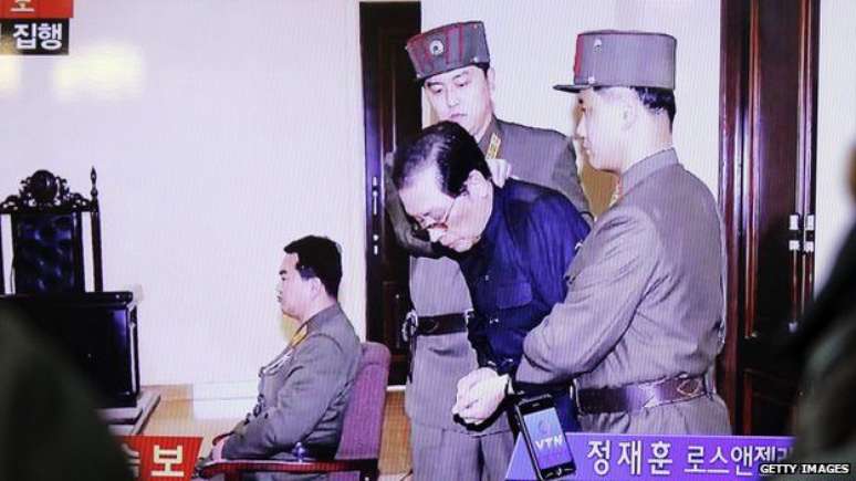 O tio de Kim Jong-un foi preso e executado sob acusação de tentar derrubar o regime