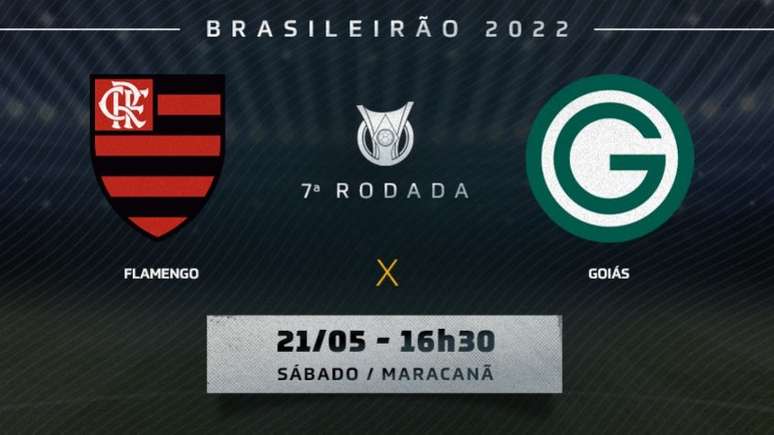 Flamengo e Goiás se enfrentam neste sábado pelo Campeonato Brasileiro (Montagem: Lance!)