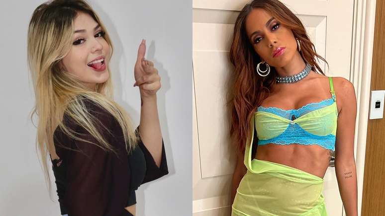 Anitta respondeu após ser chamada de 'invejosa' por Melody.