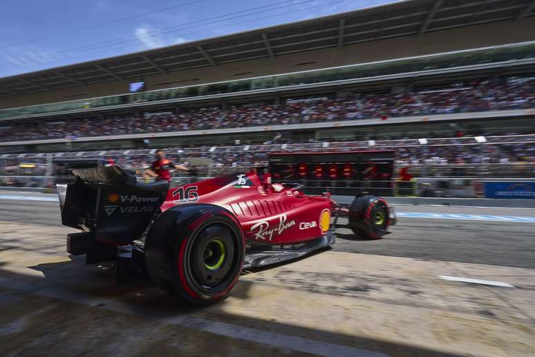 Charles Leclerc liderou o TL3 em Barcelona 