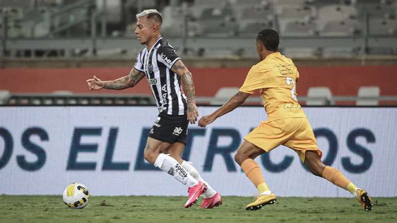 No jogo de ida, o Galo foi superior e conseguiu grande vantagem para o duelo de volta, no Espírito Santo-(Foto: Pedro Souza / Atlético-MG)