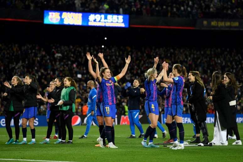 Barcelona busca manter sucesso e conquistar bicampeonato consecutivo da Champions League (Foto: JOSEP LAGO / AFP)