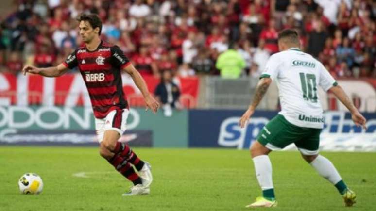 Rodrigo Caio atuou os 90 minutos contra o Goiás (Alexandre Vidal / Flamengo)