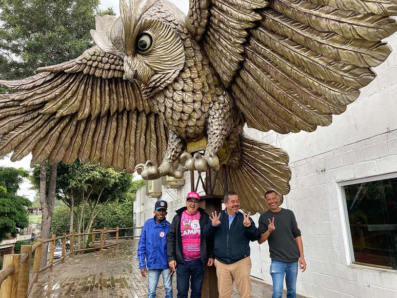 A Coruja é o mascote do grupo e já foi tema de um dos desfiles @Isabela Alves/Agência Mural