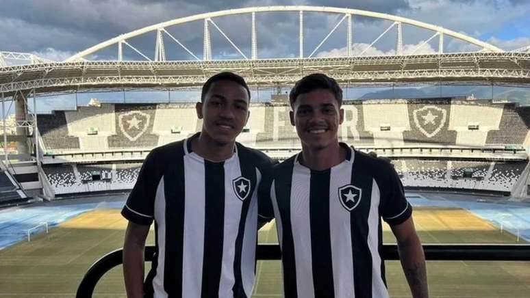 Igor França e Antônio Villa são so novos contratados da equipe sub-20 do Botafogo (Divulgação/Botafogo)