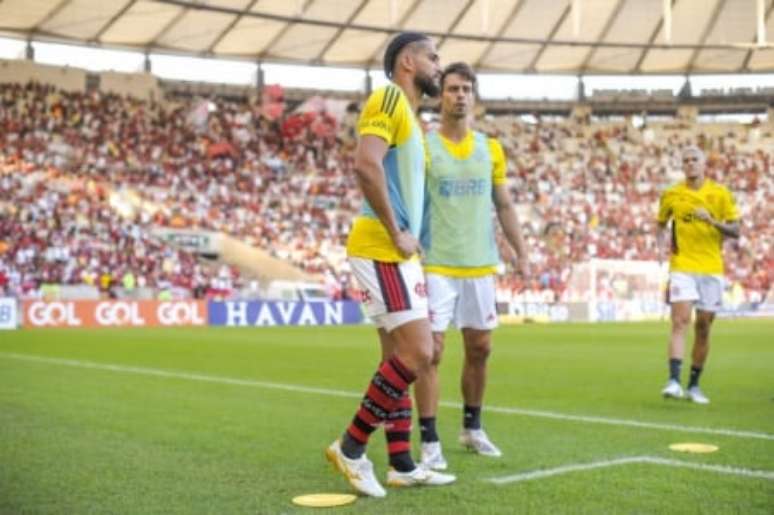 Pablo e Rodrigo Caio atuaram juntos pelo segundo jogo consecutivo (Foto: Marcelo Cortes / Flamengo)