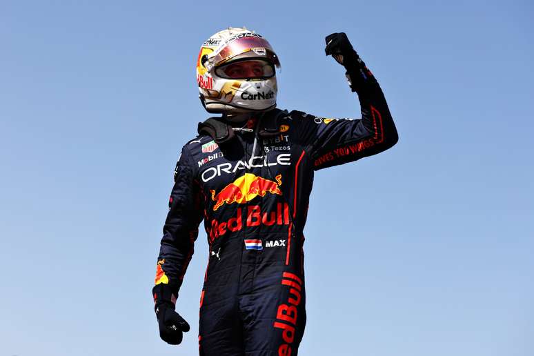 Max Verstappen venceu na Espanha em 1-2 com Sergio Pérez 
