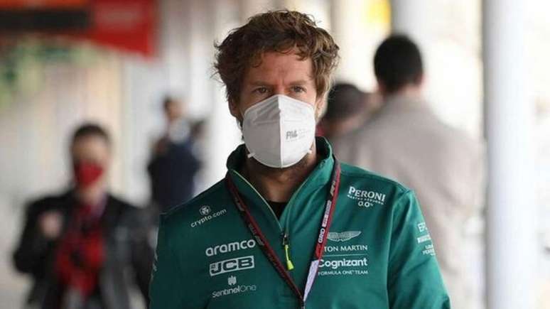Sebastian Vettel foi roubado após o GP da Espanha (LLUIS GENE/AFP)