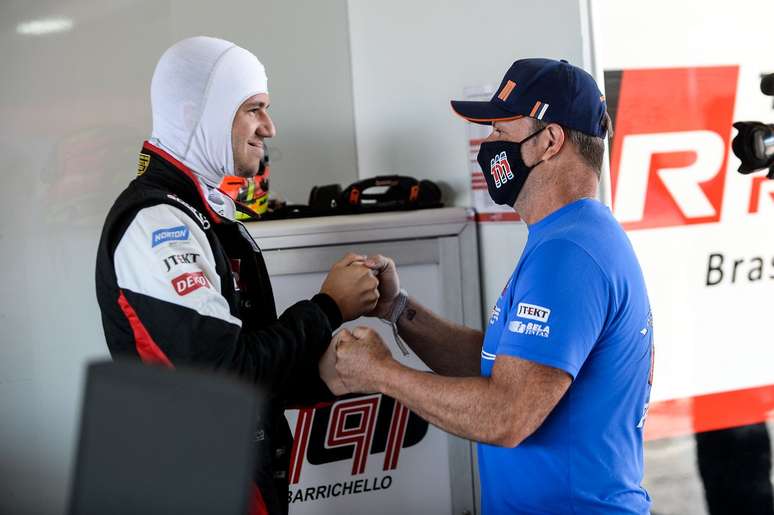 Rubens e Dudu Barrichello 