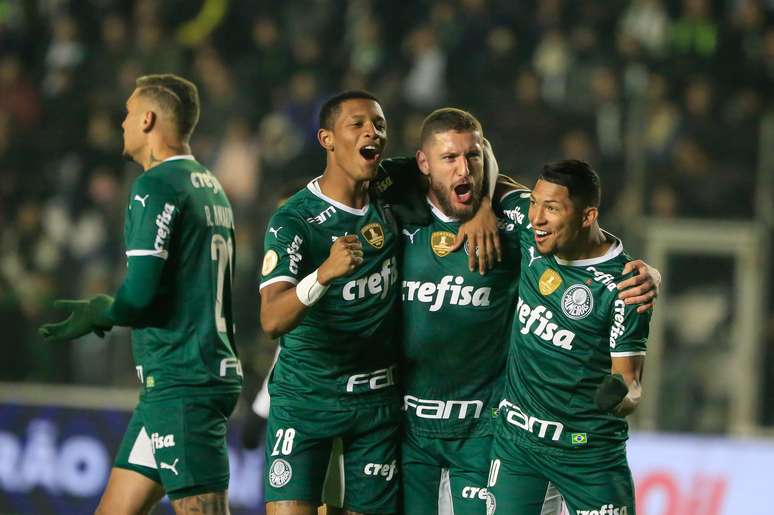 Jogadores do Palmeiras