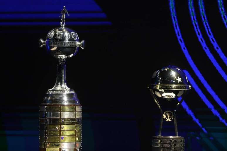 Palmeiras e Athletico-PR são os atuais campeões sul-americanos (Foto: NATHALIA AGUILAR / POOL / AFP)