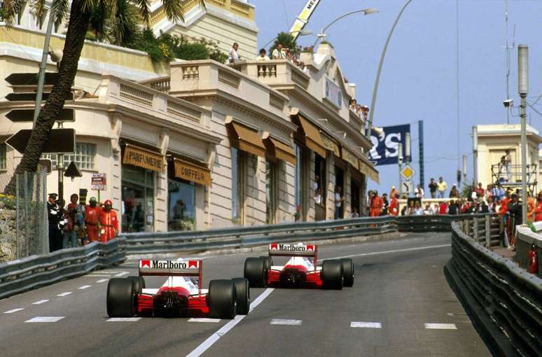 Senna deixou Prost para trás em 1989