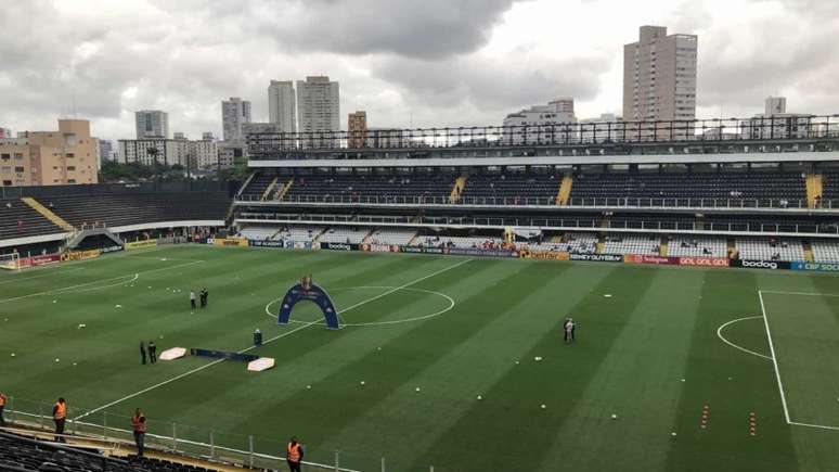 Santos vai receber o Palmeiras no próximo domingo, na Vila Belmiro (FOTO: Pedro Alvarez)