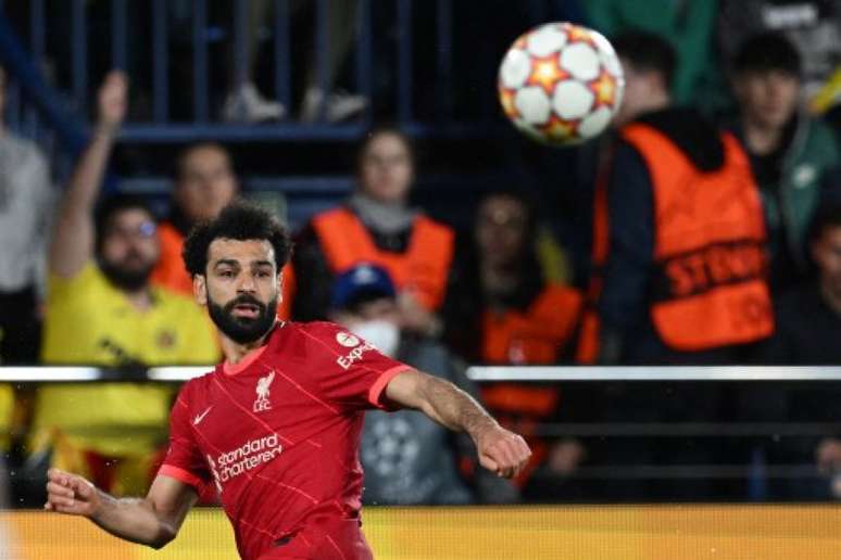 Mo Salah é o principal jogador do Liverpool na temporada (PAUL ELLIS / AFP)