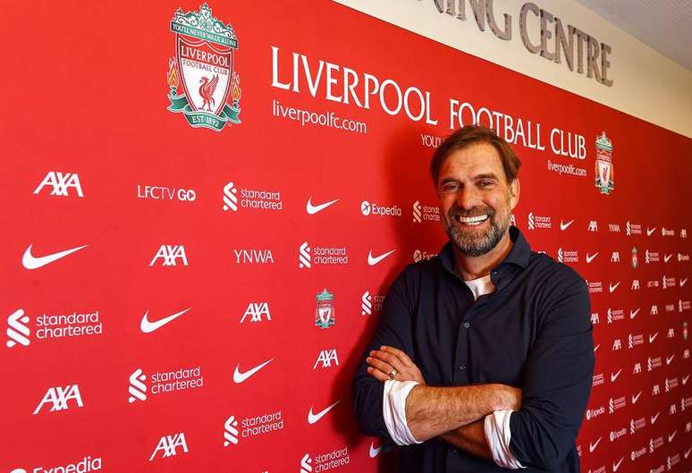 Klopp virou ídolo do Liverpool com um trabalho importante de reestruturação do clube desde 2015.