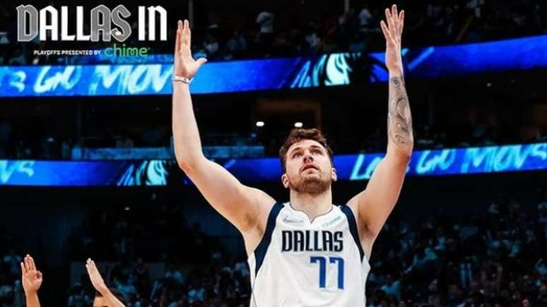 Luka Doncic, estrela dos Mavs