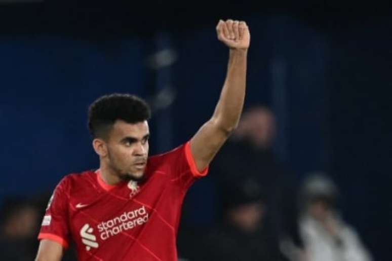 Luis Díaz se adaptou rapidamente ao Liverpool (Foto: Paul ELLIS / AFP)