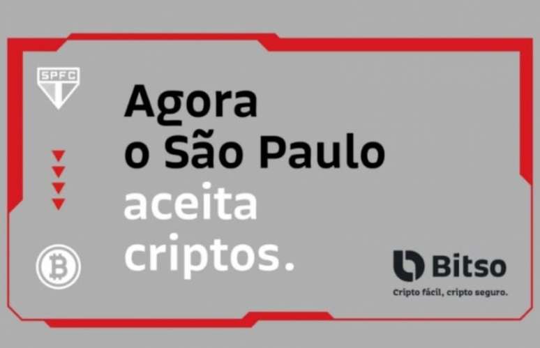 O primeiro torcedor que realizou a compra de ingressos com criptomoedas pagou com bitcoin (Reprodução / São Paulo FC)