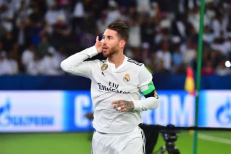 Sergio Ramos era capitão do Real Madrid na Champions League 2017/2018 (Foto: AFP)