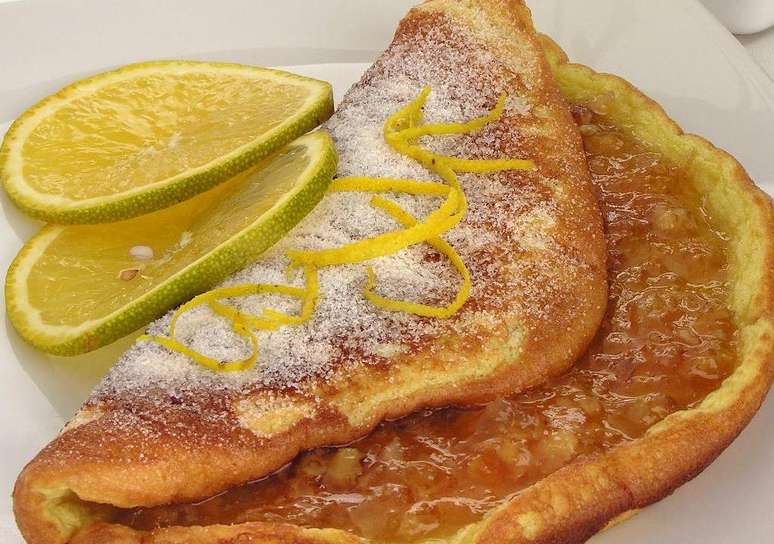 Omelete suflê de laranja para inovar – Foto: Guia da Cozinha