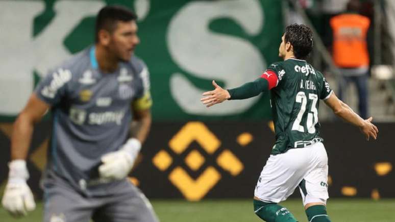 Palmeiras está há oito jogos sem perder para o Santos (Foto: Cesar Greco/Palmeiras)