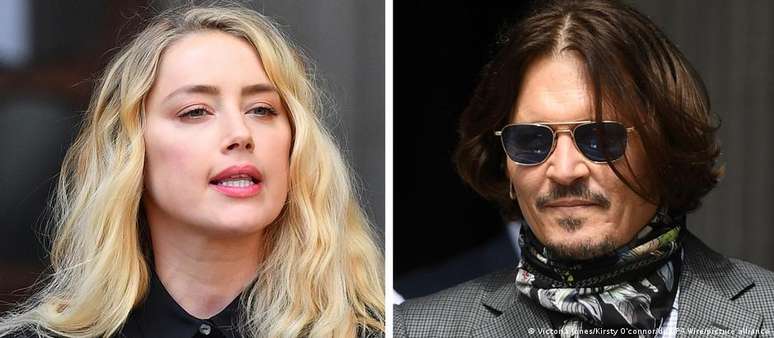 Johnny Depp nega acusações de Amber Heard em julgamento por