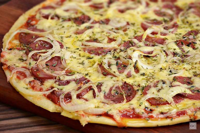 Pizza de liquidificador &ndash; Foto: Guia da Cozinha