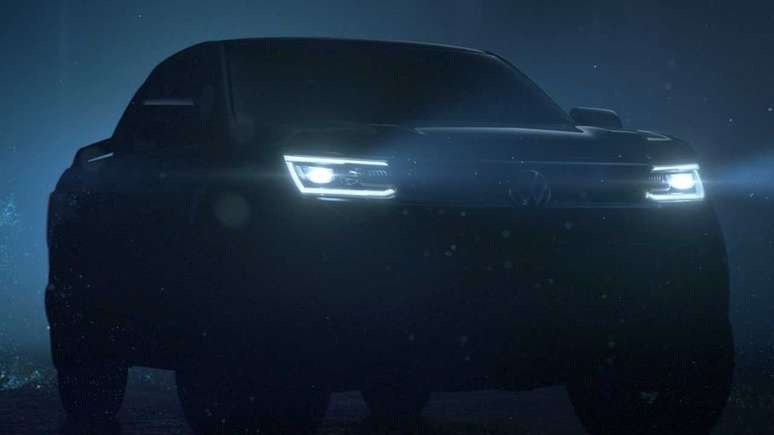 Nova Volkswagen Amarok 2023 terá faróis inteligentes de LED