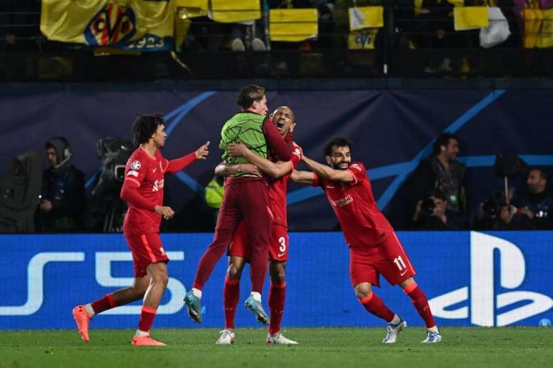 Liverpool venceu o Villarreal nas semifinais da Champions League (Foto: PAUL ELLIS / AFP)