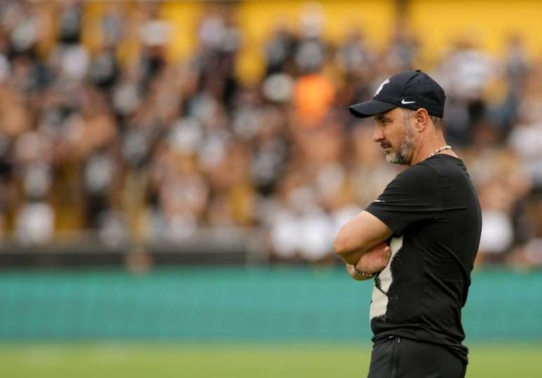 Vítor Pereira treinou o Corinthians 61 vezes em 90 dias de clube (Foto: Rodrigo Coca / Agência Corinthians)